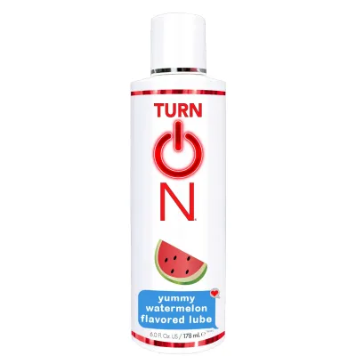 Turn on Yummy Watermelon Flavored Lube 6 Fl Oz