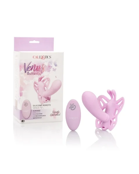 Venus Butterfly Silicone Remote Venus G Spot - Pink