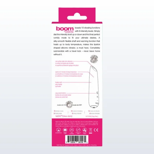 VeDO Boom Ultra Bullet Vibe - Pink