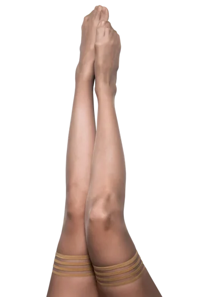 Kix'ies Jenny Champagne Nude Thigh Highs