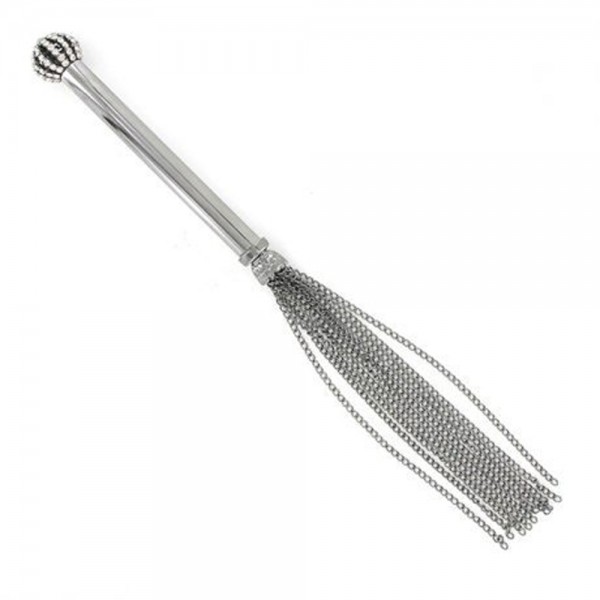 Midnight jeweled chain tickler
