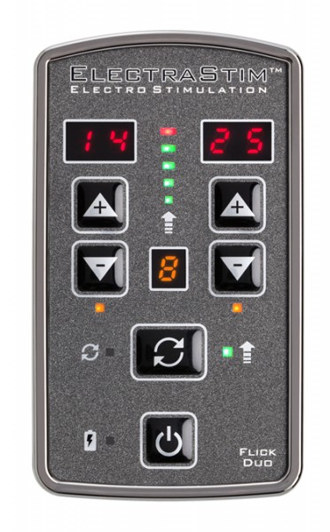 ElectraStim Flick Duo Stimulator Multi-Pack EM80-M Rechargeable Electrosex Set