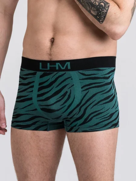 LHM Mindful Tiger Stripe Seamless Boxer Shorts