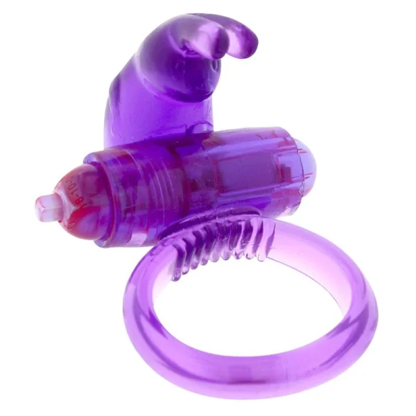 Rabbit Silicone Vibrating Cockring — image 4 of 4