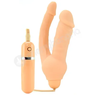 Intensifi Ali Flesh Double Penetration Vibrator