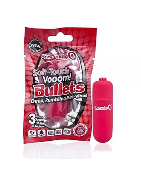 Soft Touch Vooom Bullet - Red