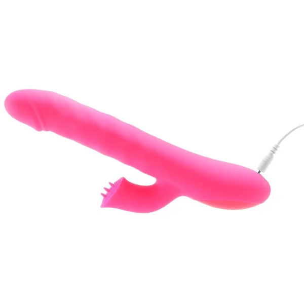 Adam & Eve Eve's Rotating Rabbit Flicker Dual Stim - Pink