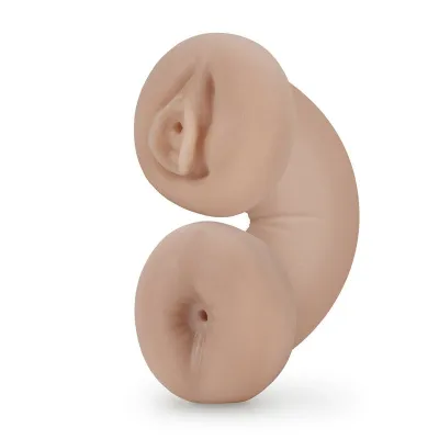 M For Men Soft And Wet Double Trouble Glow in the dark Stroker Vanilla