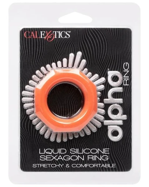 Alpha Liquid Silicone Sexagon Ring