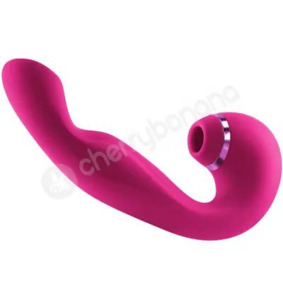 Inya Pink Symphony Vibrator With External Clit Air Pulse Stimulator