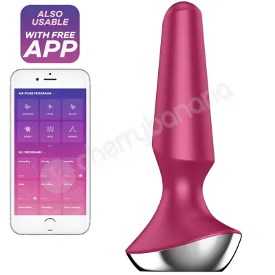 Satisfyer Plug ilicious 2 Red 5 3 Vibrating App Controlled Butt Plug