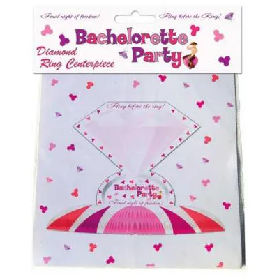 Bachelorette Party Diamond Ring Centerpiece