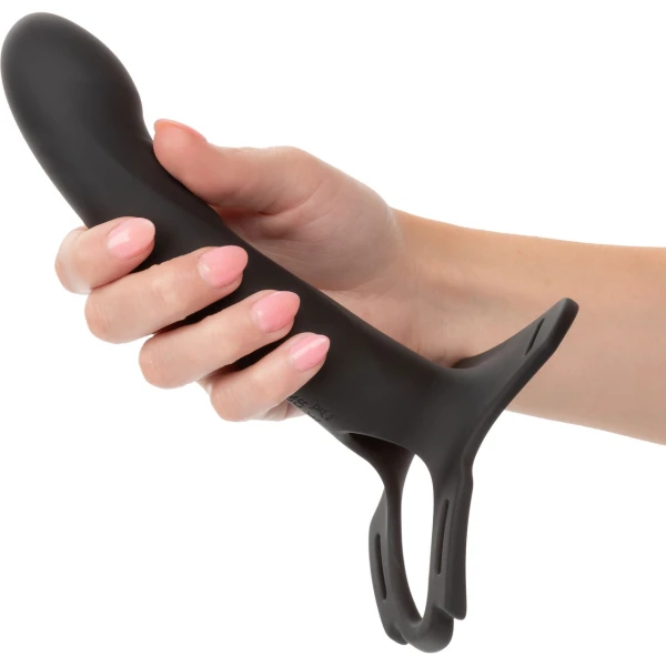 Boundless Multi-Purpose Harness With Rechargeable Vibrating Silicone Probe By CalExotics