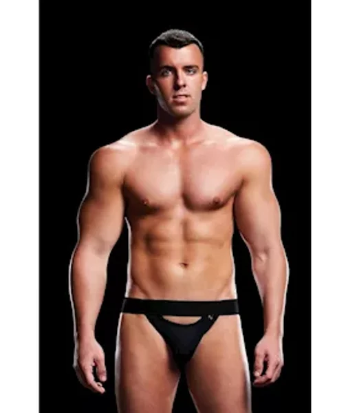 Low Rise Open Back Jock - Black -  M/l — image 3 of 4