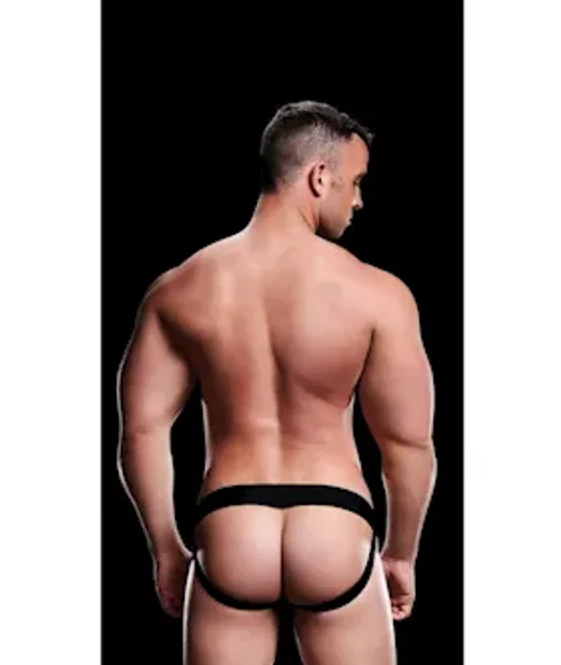 Low Rise Open Back Jock - Black -  M/l — image 4 of 4