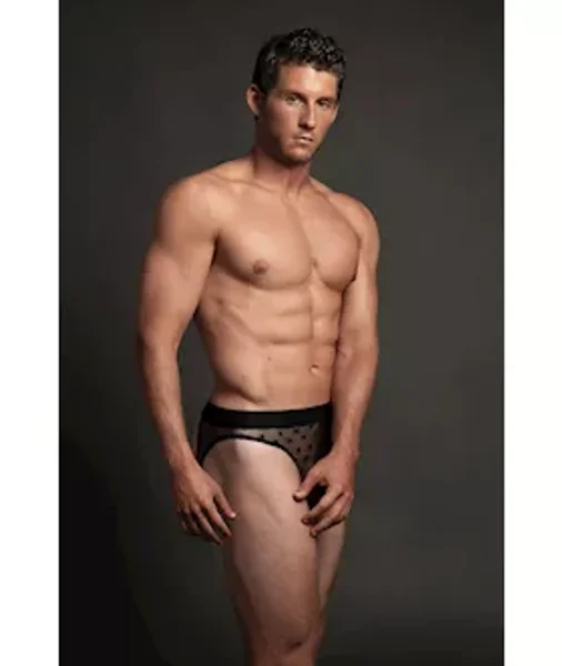 Star Open Back Brief - Black - S/m — image 2 of 2