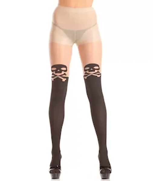 Danger Ahead Pantyhose - Os — image 2 of 2