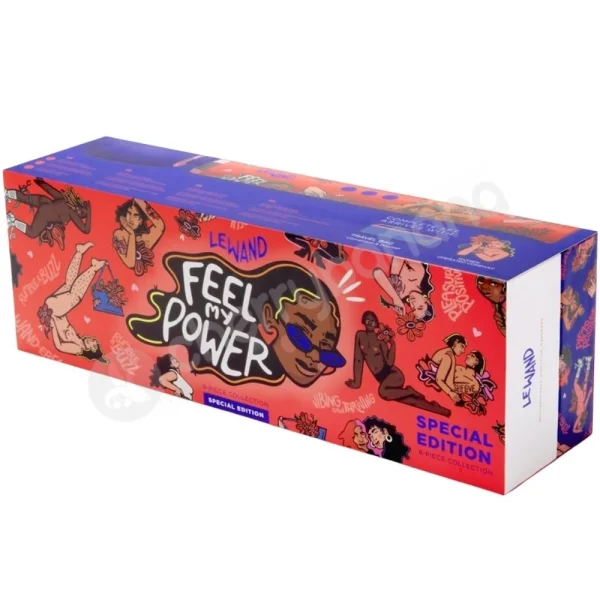 Le Wand Feel My Power 2022 Kelly Malka Edition Wand Vibrator With Bonus Gifts
