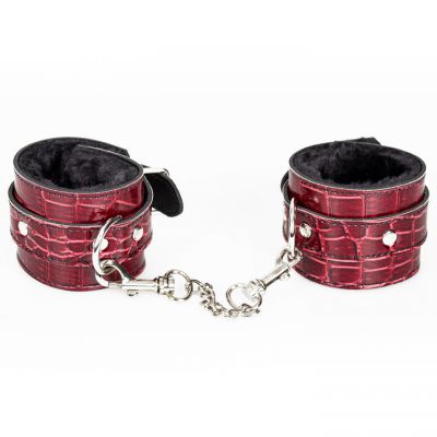 Bondara Yin and Yang Croc Effect Handcuffs