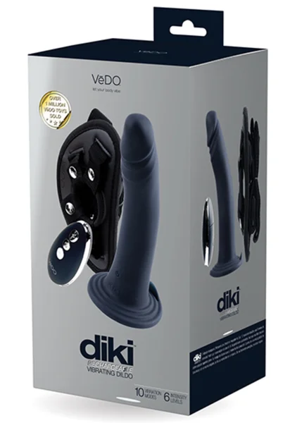 Vedo Diki Remote Strap-On Vibrating Harness Kit