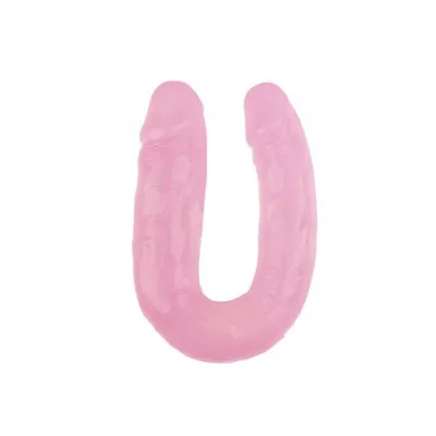 Jurgen Double Penetration Dildo Pink 14 Inch