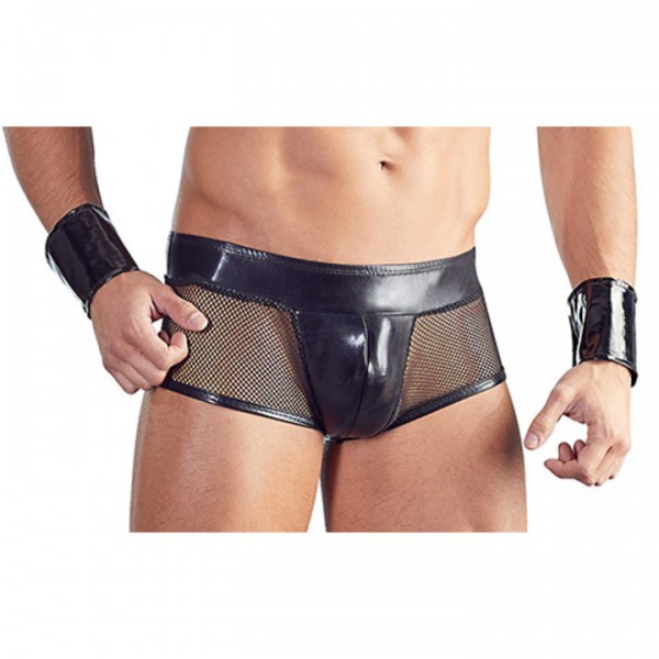 Svenjoyment Wet Look Four Piece Police Costume — image 4 of 5