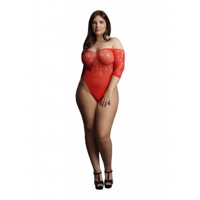 Presents Rhinestone Off shldr Body OS
