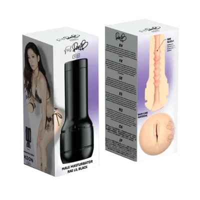 Kiiroo Feel Rae Lil Black Stroker