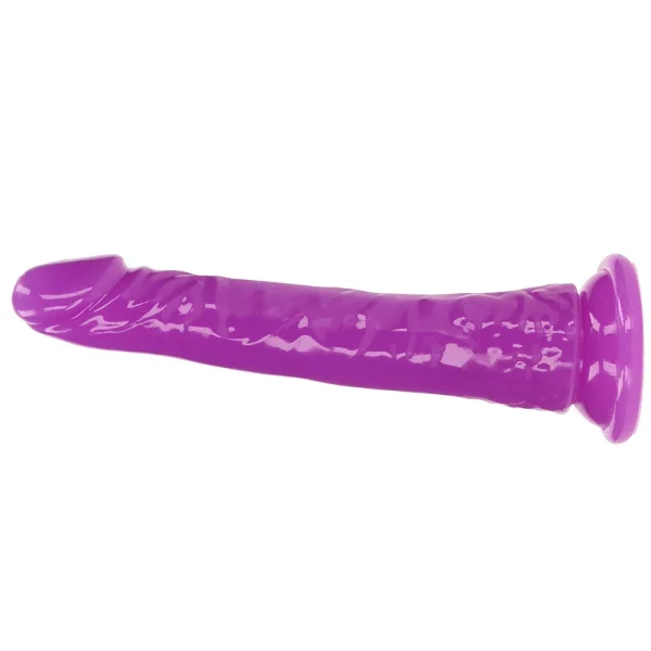 RealRock Glow In The Dark 8 Inch Slim Dildo