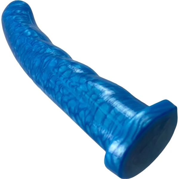 Funkit Toys NoFrillDo Wave Silicone G-Spot Dildo - Blue
