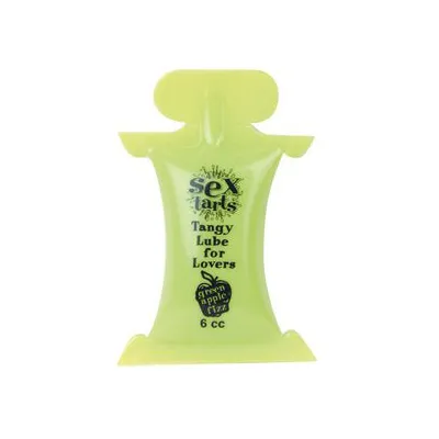 Sex Tarts Lube Bulk 6 Cc Pillow Green Apple Fizz Bag Of 24