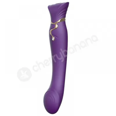 Zalo Queen Twilight Purple G spot Pulse Wave Vibrator