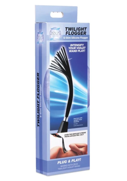Zeus Extreme Twilight E-Stim Silicone Flogger Attachment