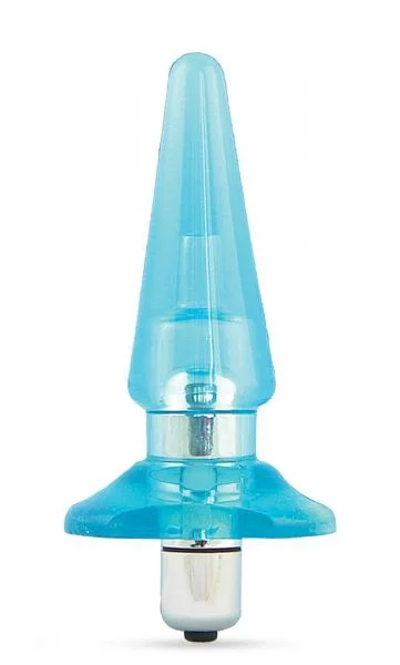 Basic Vibra Anal Plug Blue