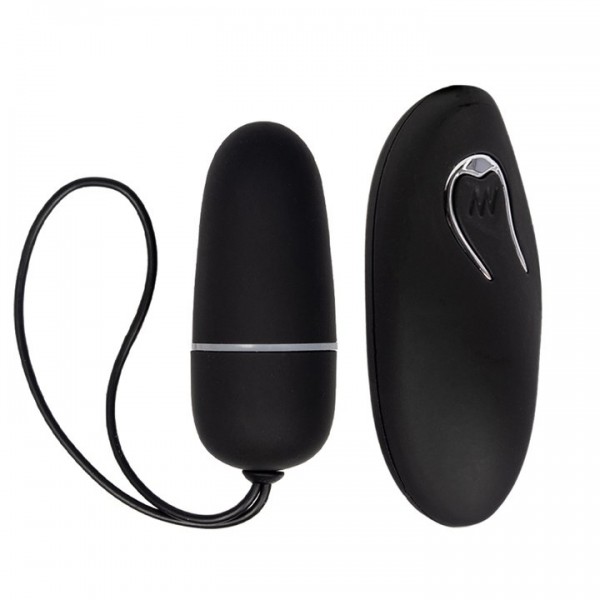 Bondara Hunt for Pleasure Black 12 Function Remote Love Egg