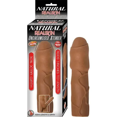 Nass Toys Uncut Vibrating Penis Extender 6 3 Inch
