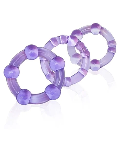 Blush - Stay Hard - Beaded Cockrings