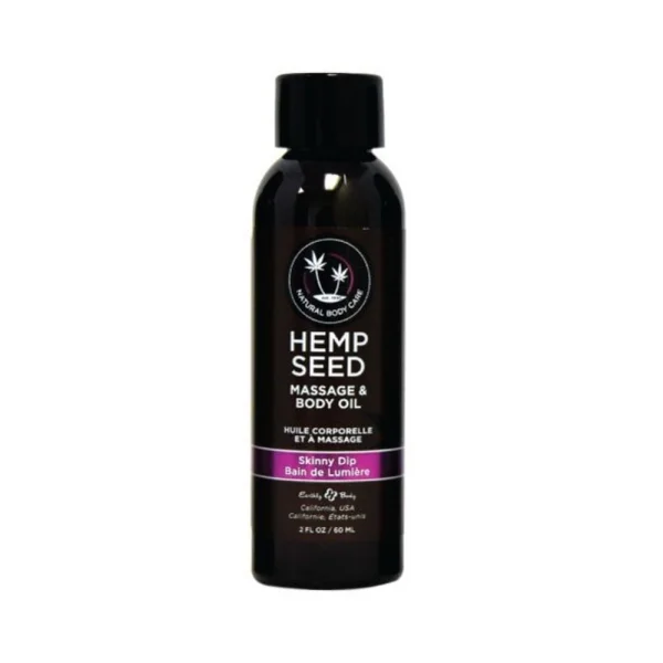 Earthly Body Massage Oil Skinny Dip 2oz