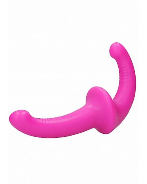 Silicone Strapless Strapon - Pink - 4.7 Inch