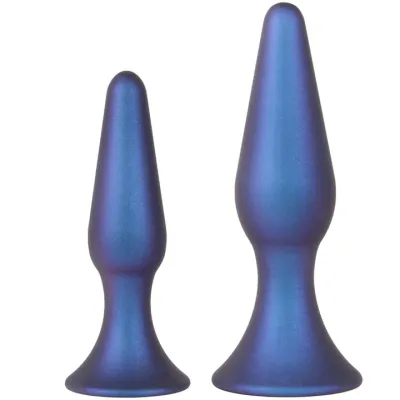 Bondara Supernova Metallic Blue Suction Butt Plug 5 or 6 Inch