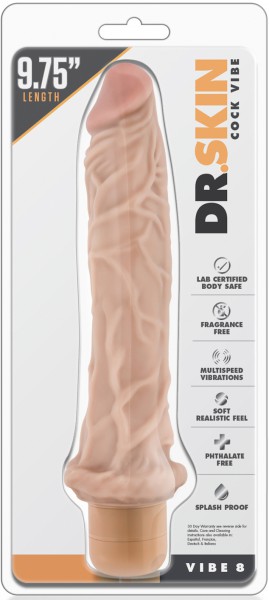 9.75" Vibrating Cock