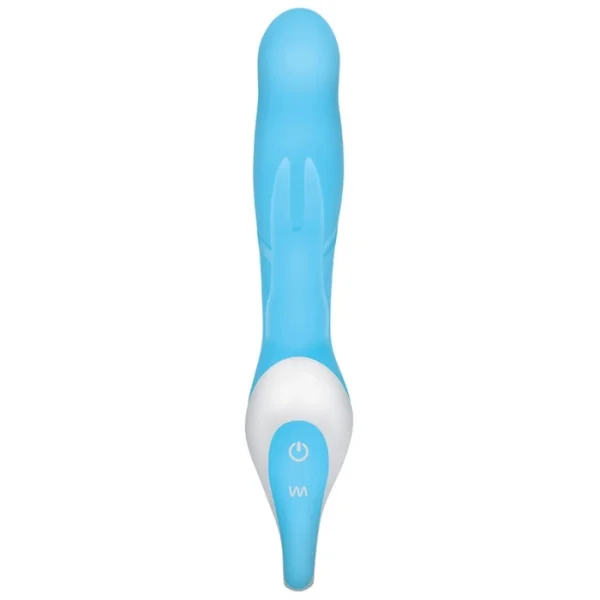 Raging Rabbit Waterproof Rechargeable Dual Stimulation Vibrator By Evolved Novelties