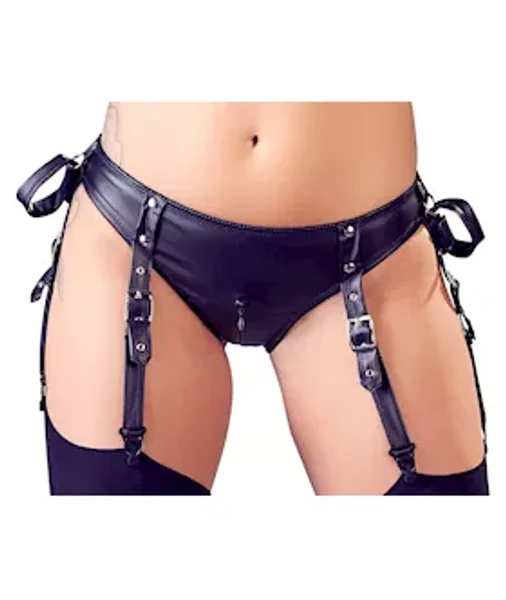 Marceline Open Bra And Briefs  - Black - Medium — image 7 of 7