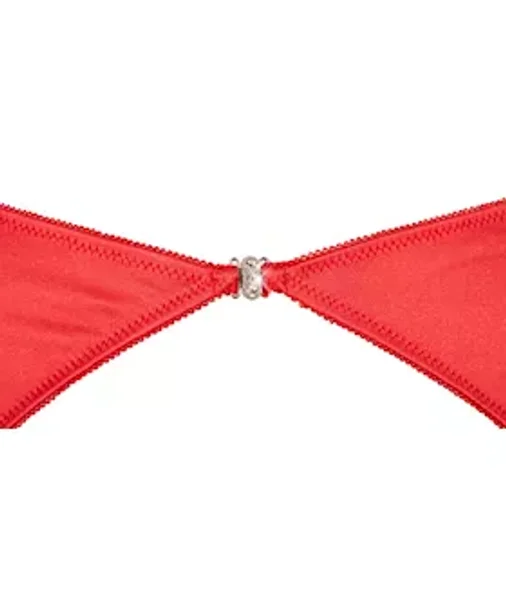 Desire Shelf Bra Set - Red - Medium — image 5 of 6