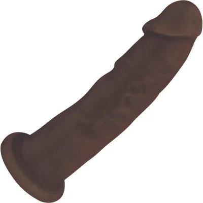 FleshStixxx 7 Inch Silicone Bendable Dildo Chocolate