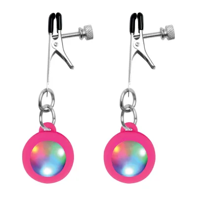 Silicone Light Up Nipple Clamps