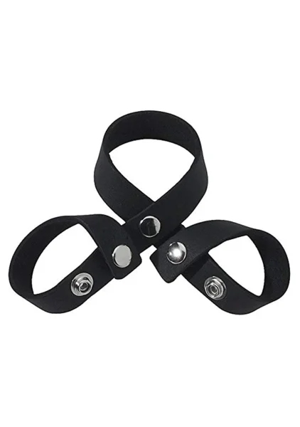 Leather Figure-8 Cock and Ball Divider — image 4 of 9