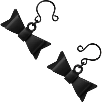 Sincerely Bow Tie Nipple Jewelry By Sportsheets Black