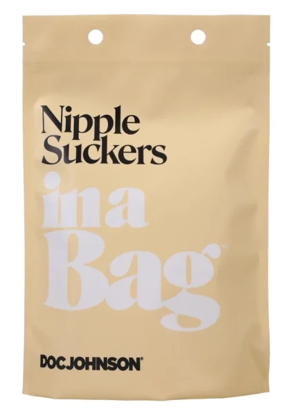 In A Bag Silicone Nipple Suckers By Doc Johnson