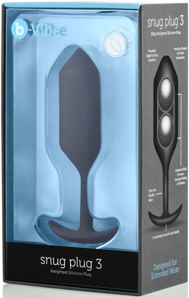 Snug Plug 3 Weighted Butt Plug